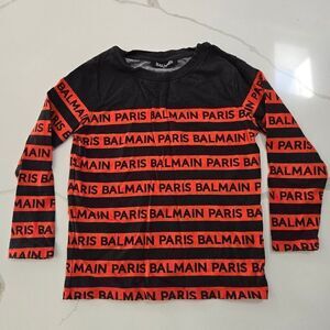Balmain boys' top T-shirt size 4 T